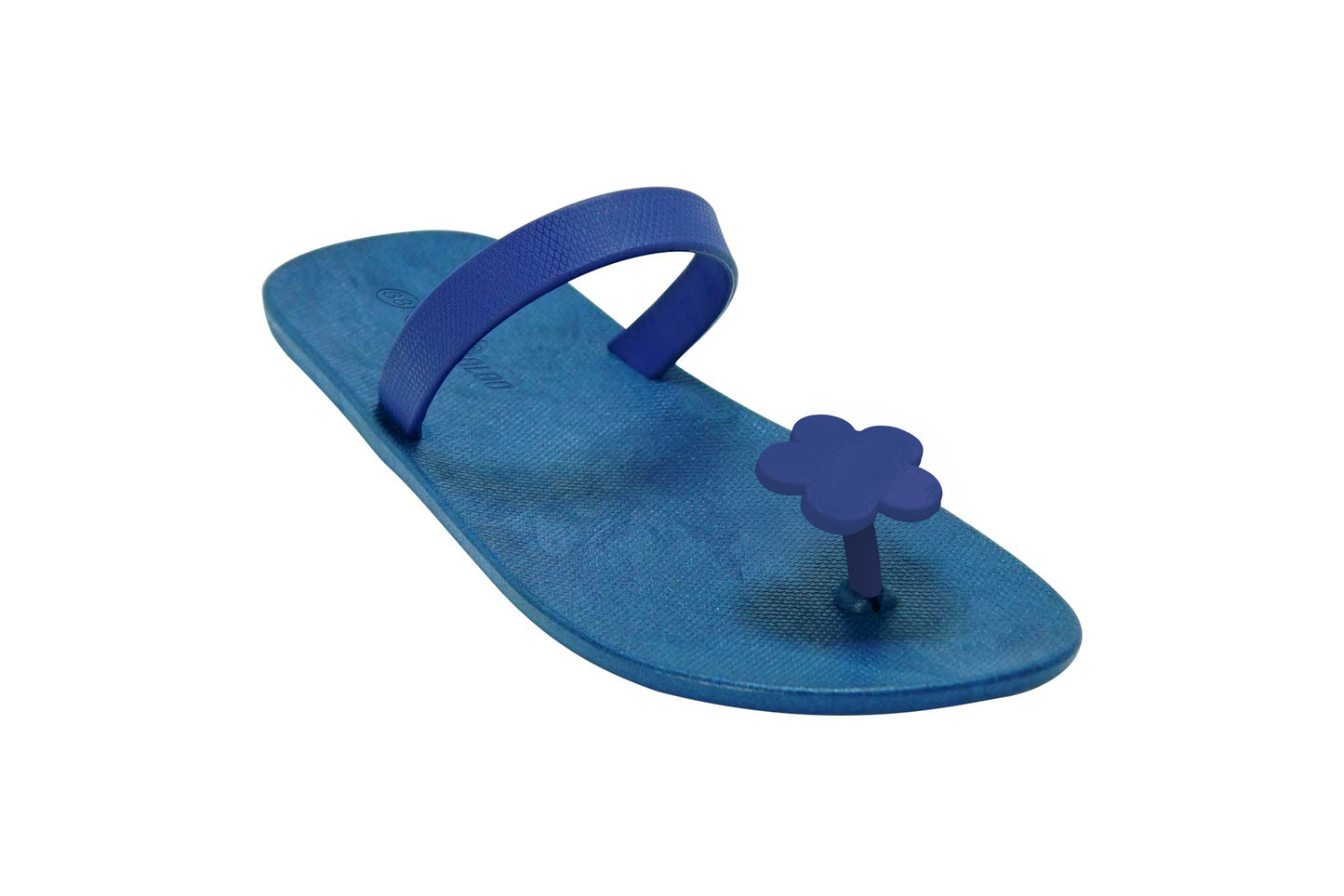 Poppi Flora Blue Sole Blue Strap