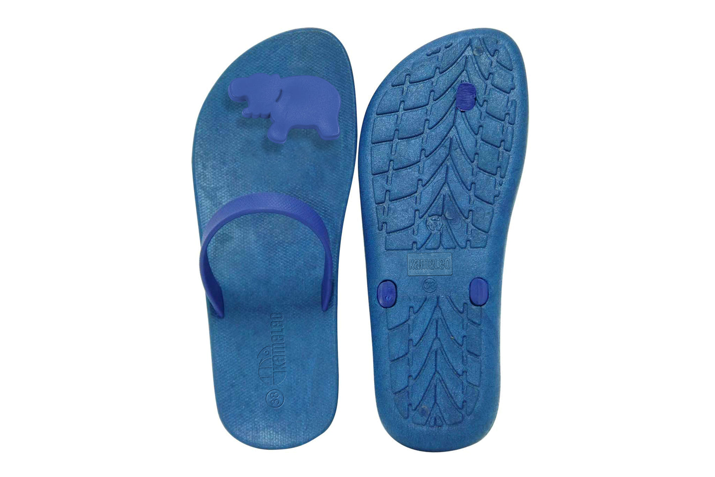 Poppi Hippo Blue Sole Blue Strap