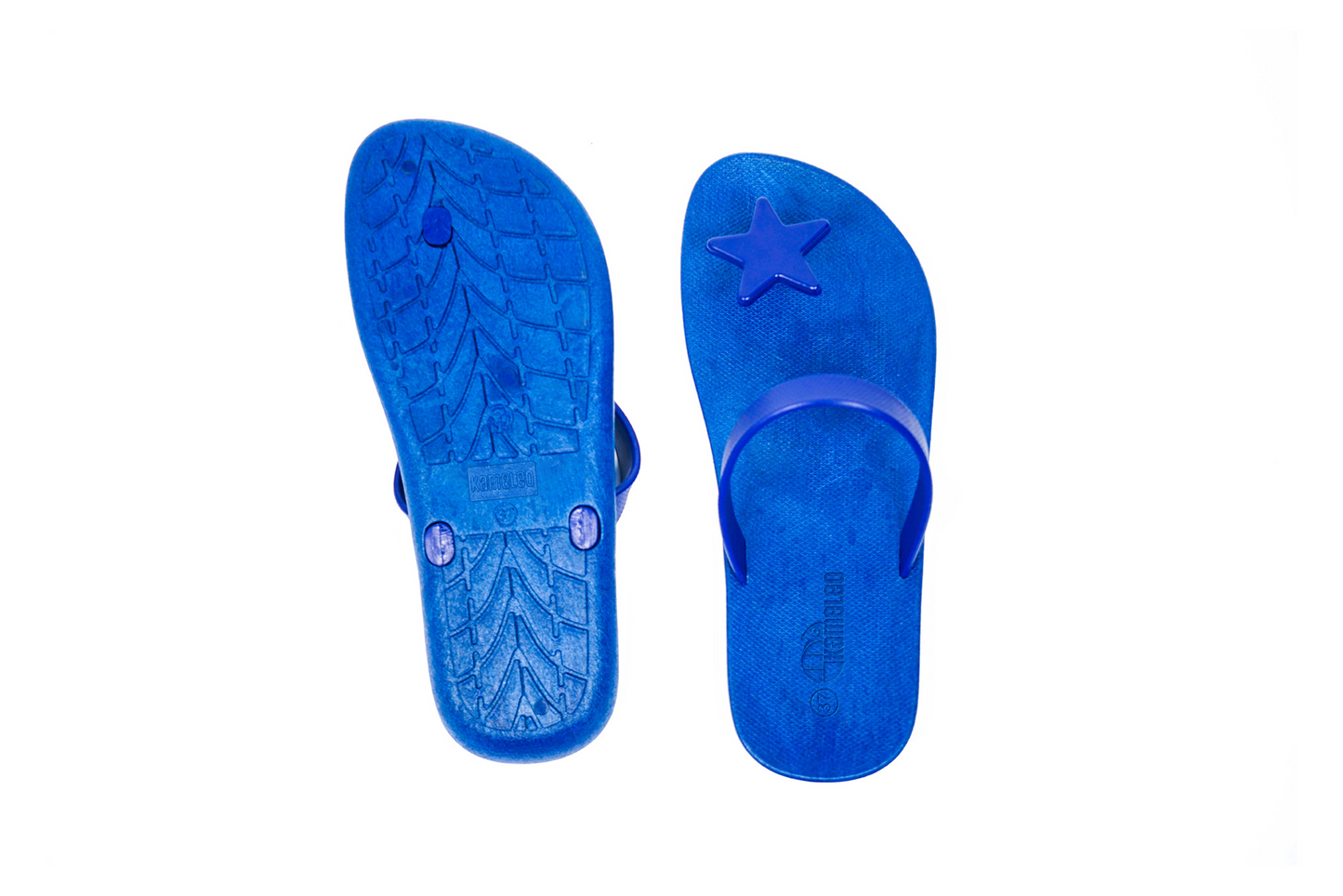 Poppi Star Blue Sole Blue Strap