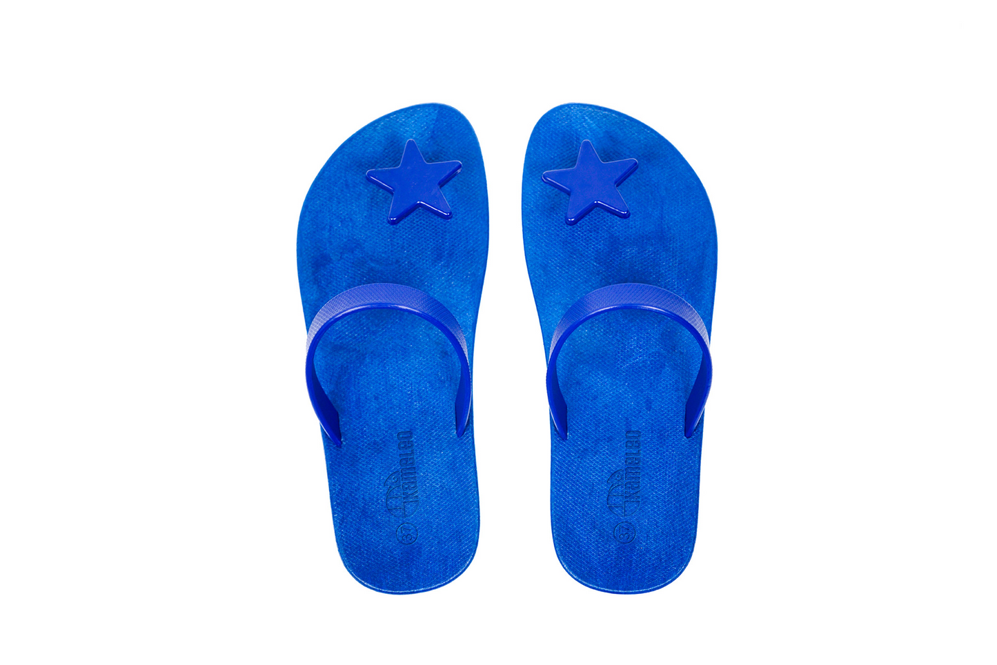 Poppi Star Blue Sole Blue Strap