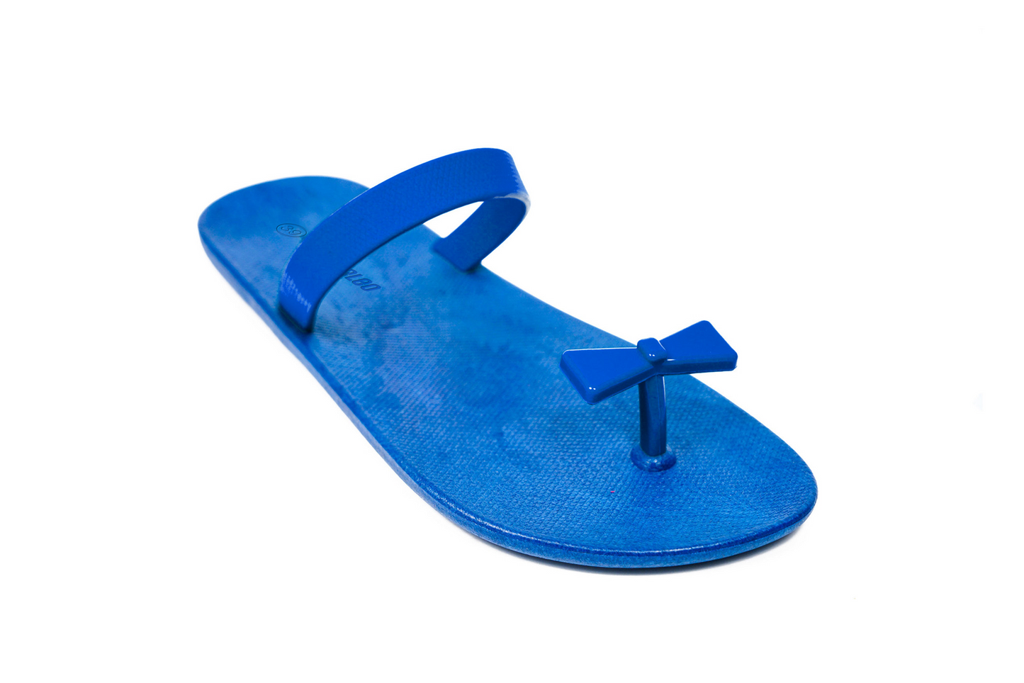 Poppi Bow Blue Sole Blue Strap