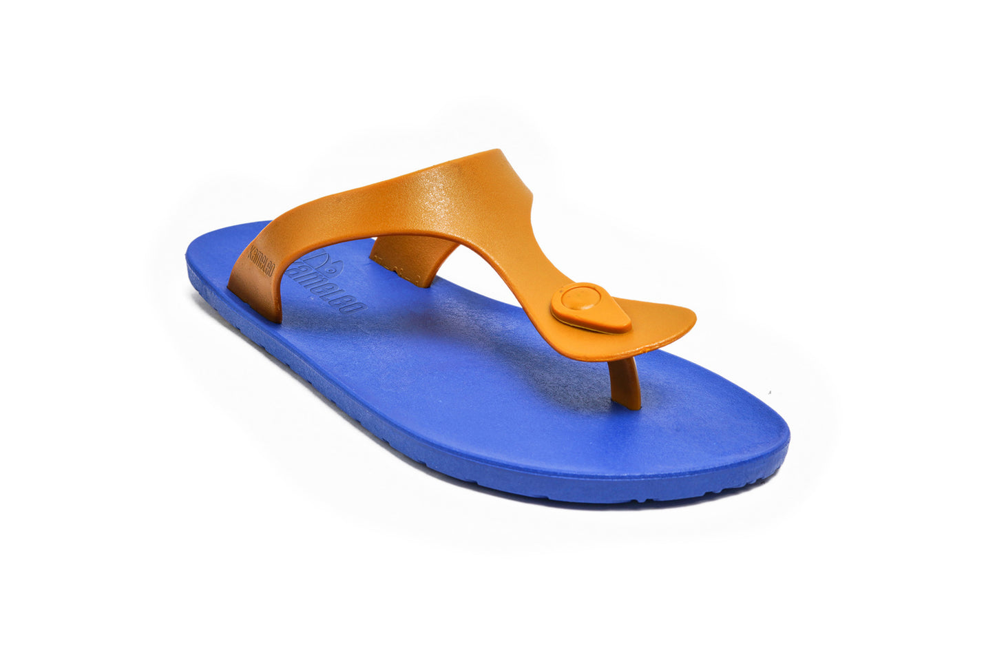 Candy Blue Sole Caramel Strap