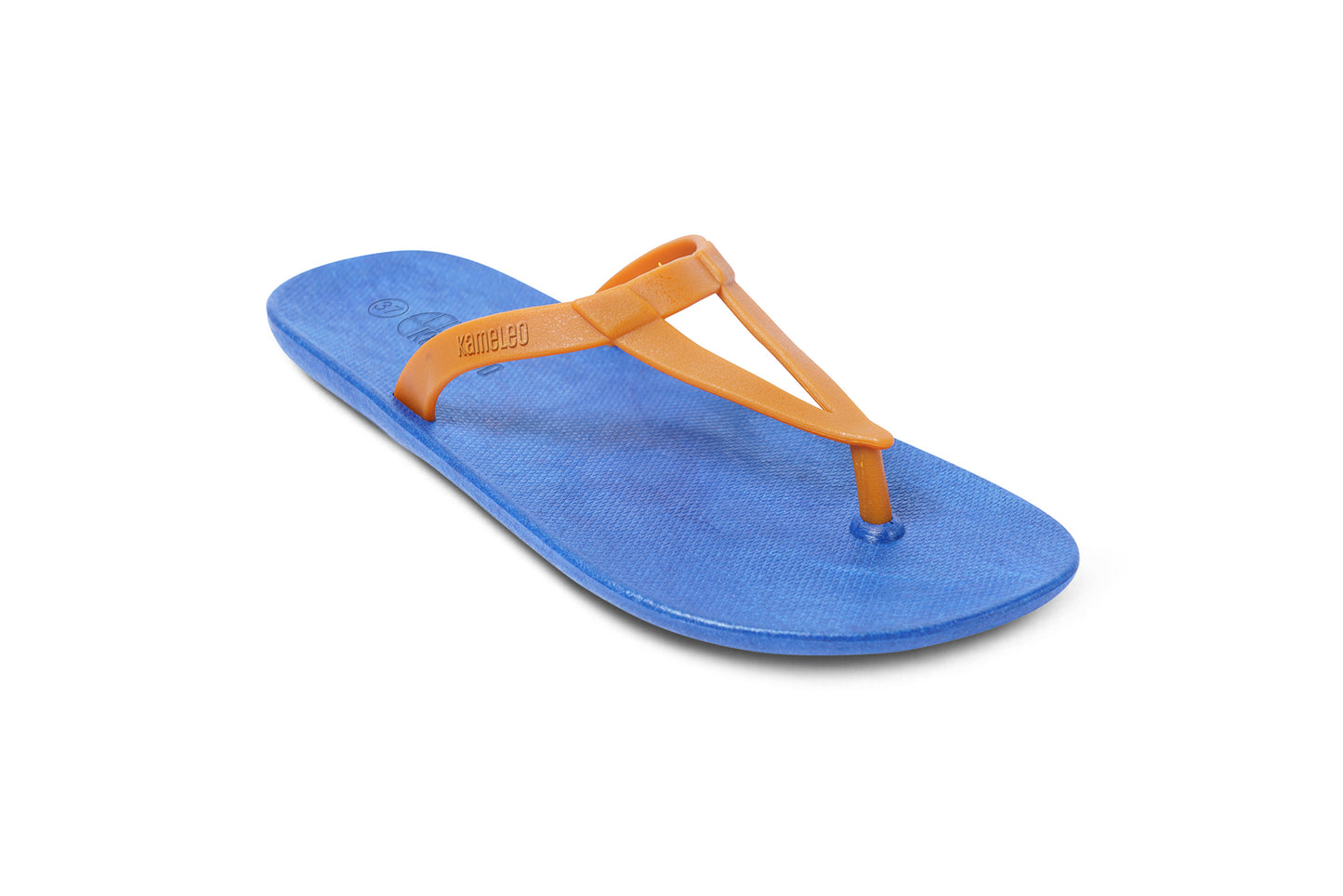 Eiffel Blue Sole Caramel Strap