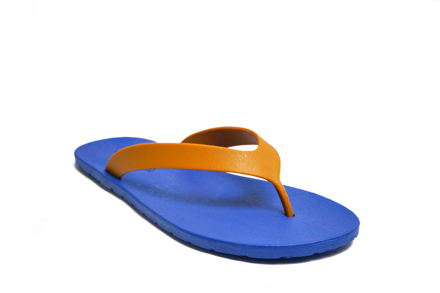 Flippy Blue Sole Caramel Strap