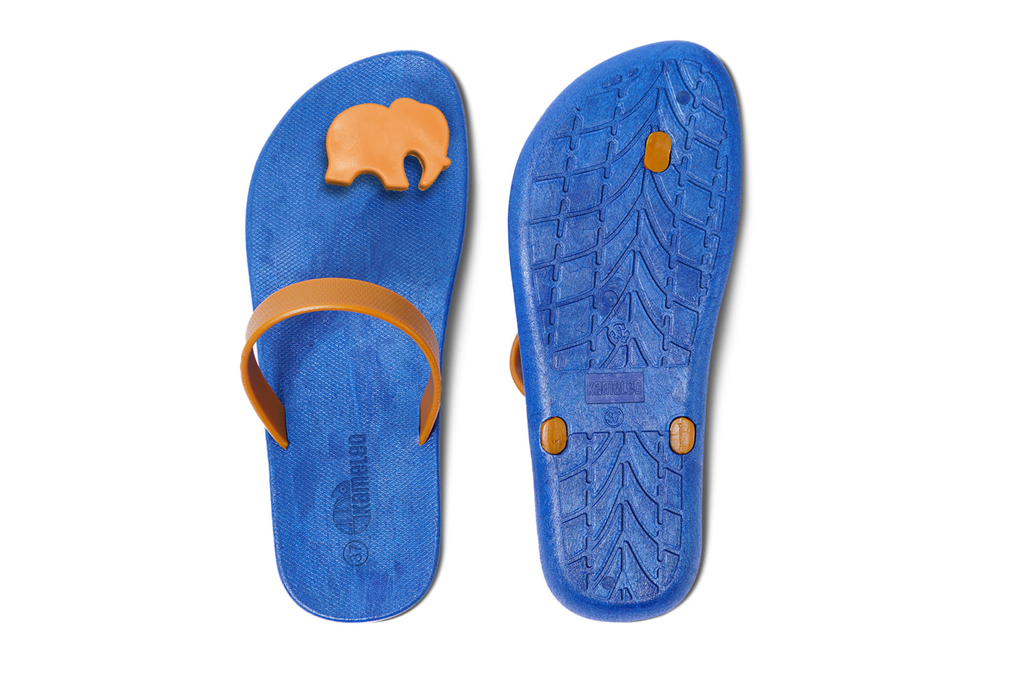 Poppi Ellie Blue Sole Caramel Strap