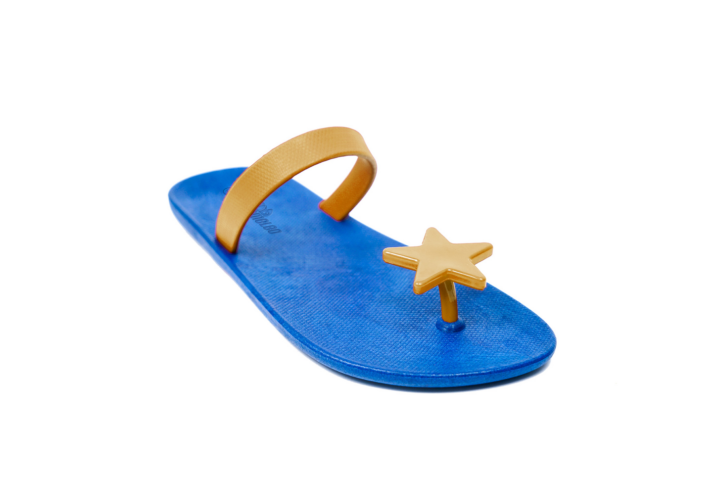 Poppi Star Blue Sole Caramel Strap