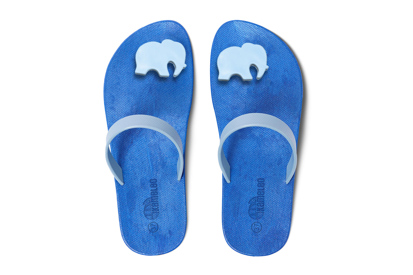 Poppi Ellie Blue Sole Grey Strap
