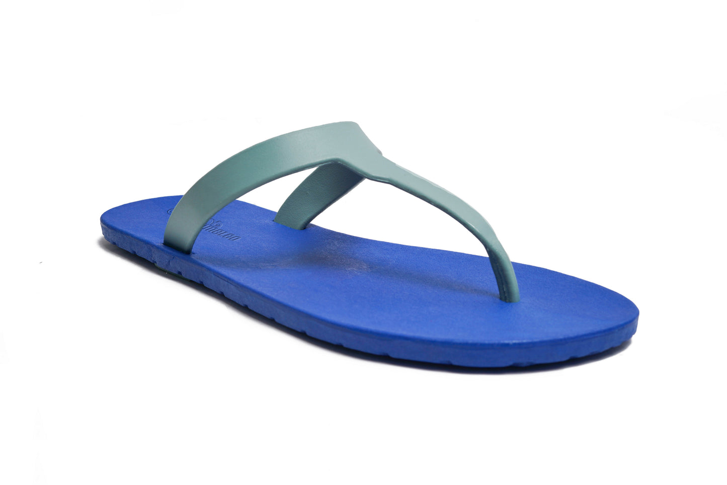 Thongs Blue Sole Grey Strap