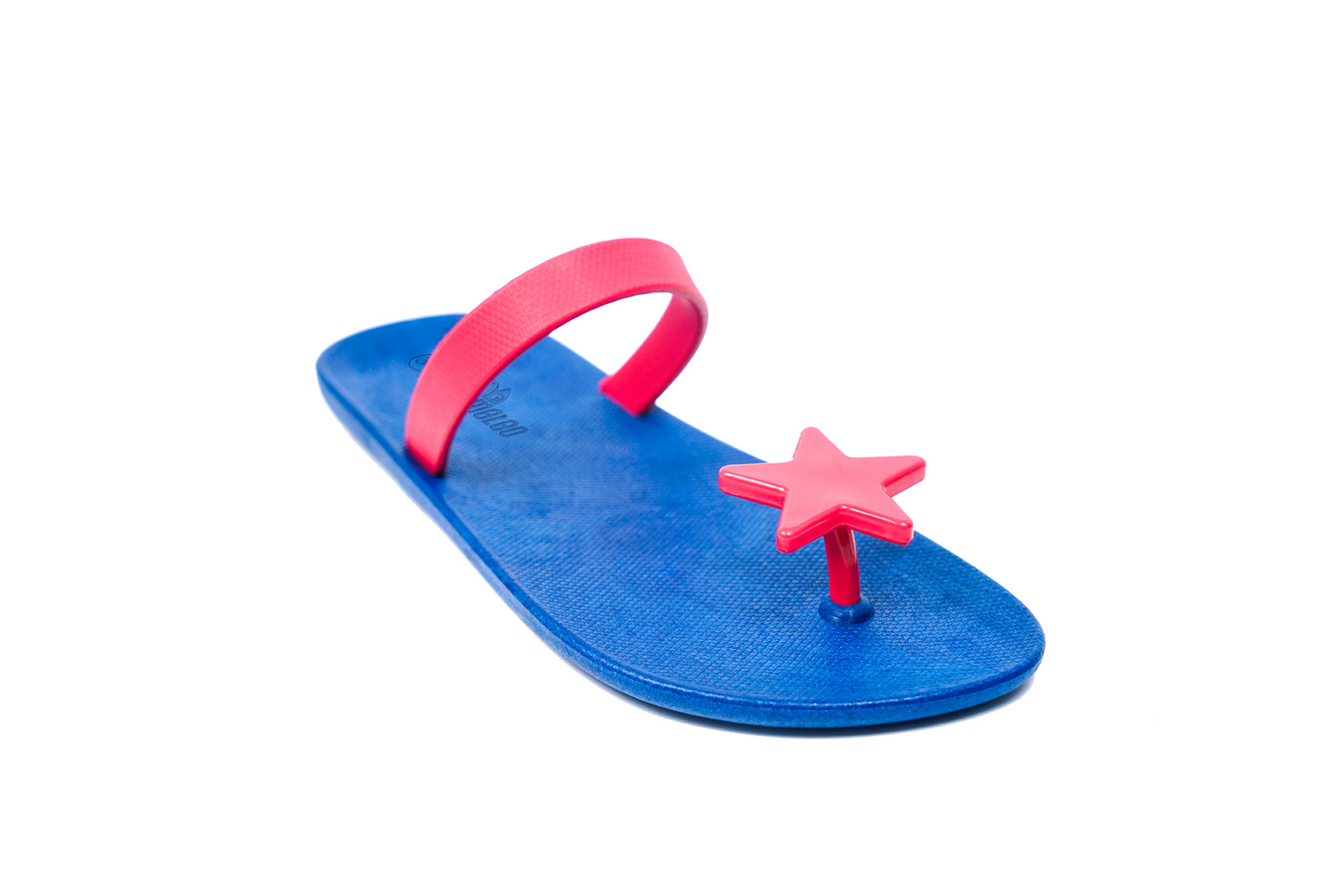 Poppi Star Blue Sole Pink Strap