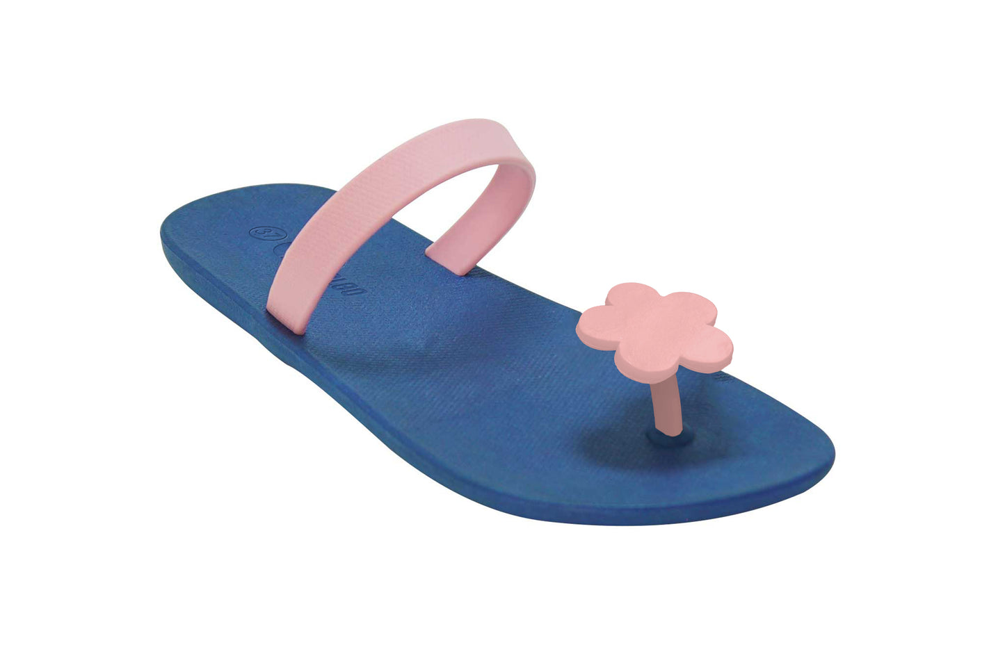Poppi Flora Blue Sole LightPink Strap