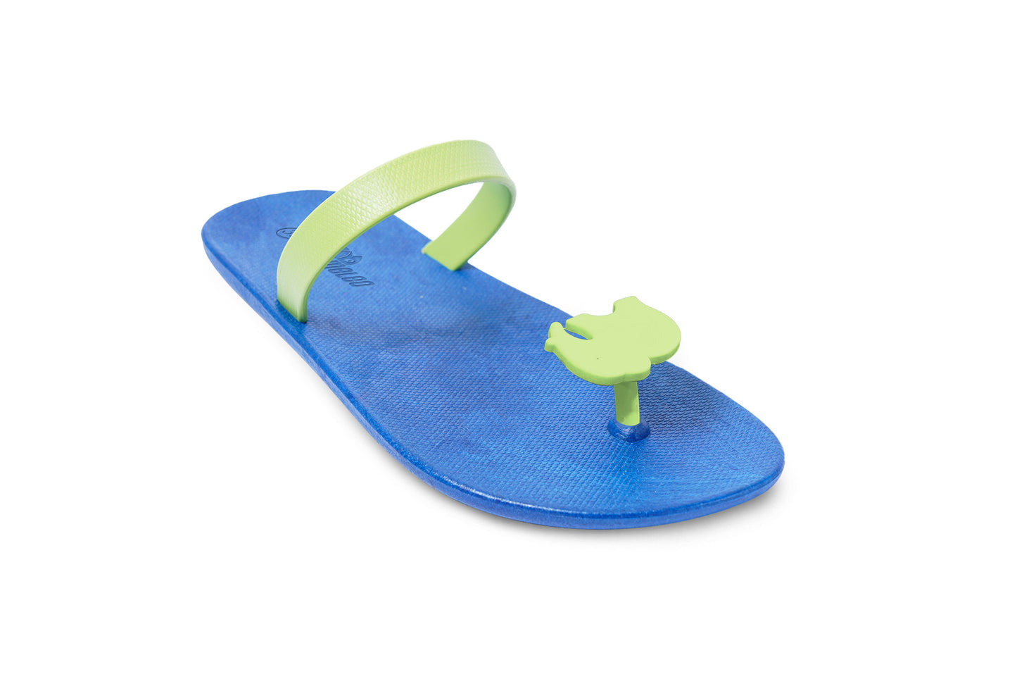 Poppi Ellie Blue Sole Lime Strap