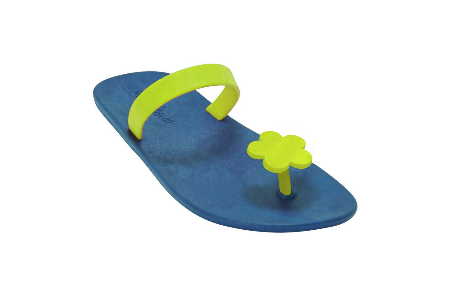 Poppi Flora Blue Sole Lime Strap