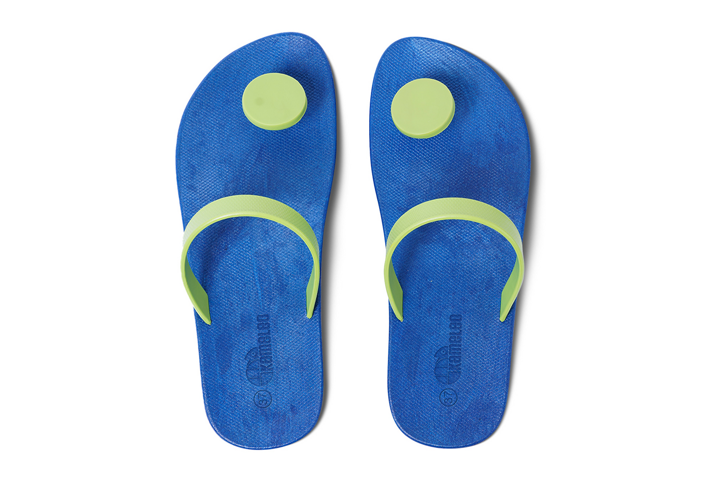 Poppi Dot Blue Sole Lime Strap