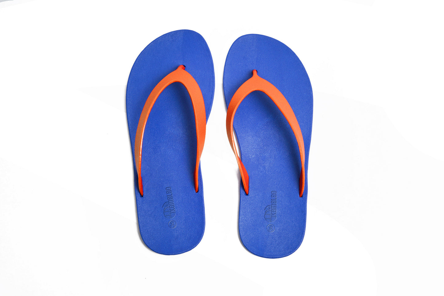 Flippy Blue Sole Orange Strap