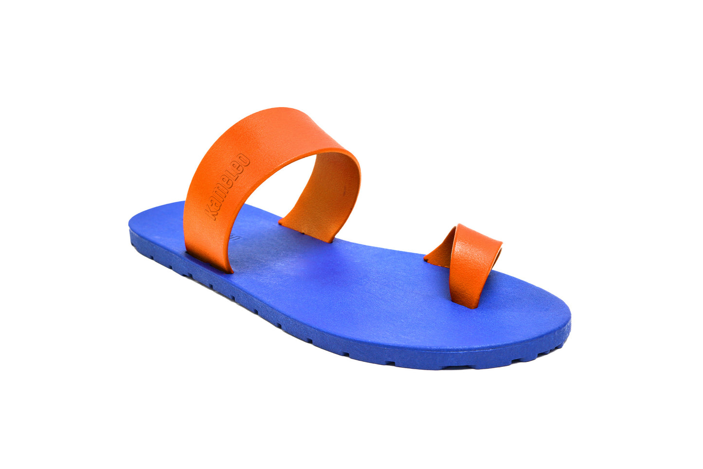 Pop Thumb Blue Sole Orange Strap