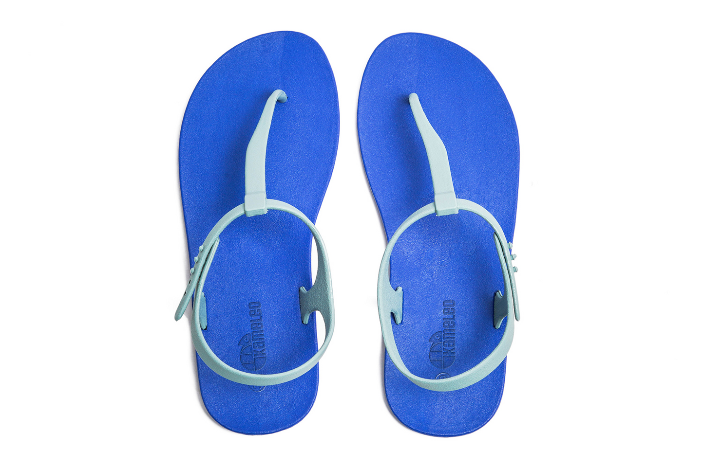 Saily Blue Sole Grey Strap