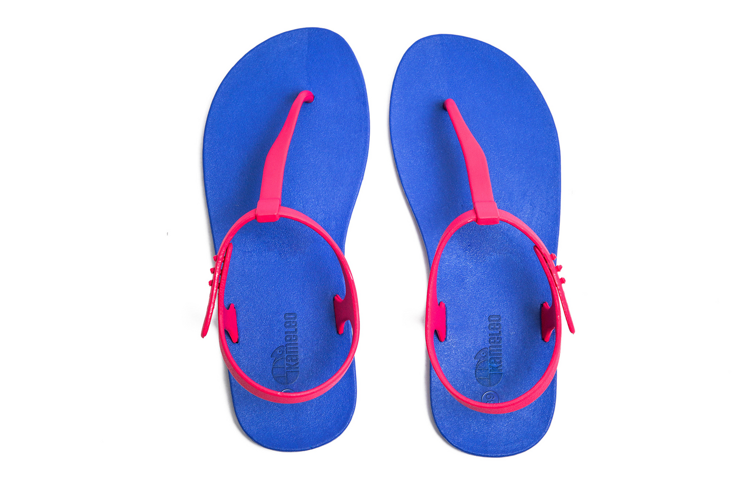 Saily Blue Sole Pink Strap