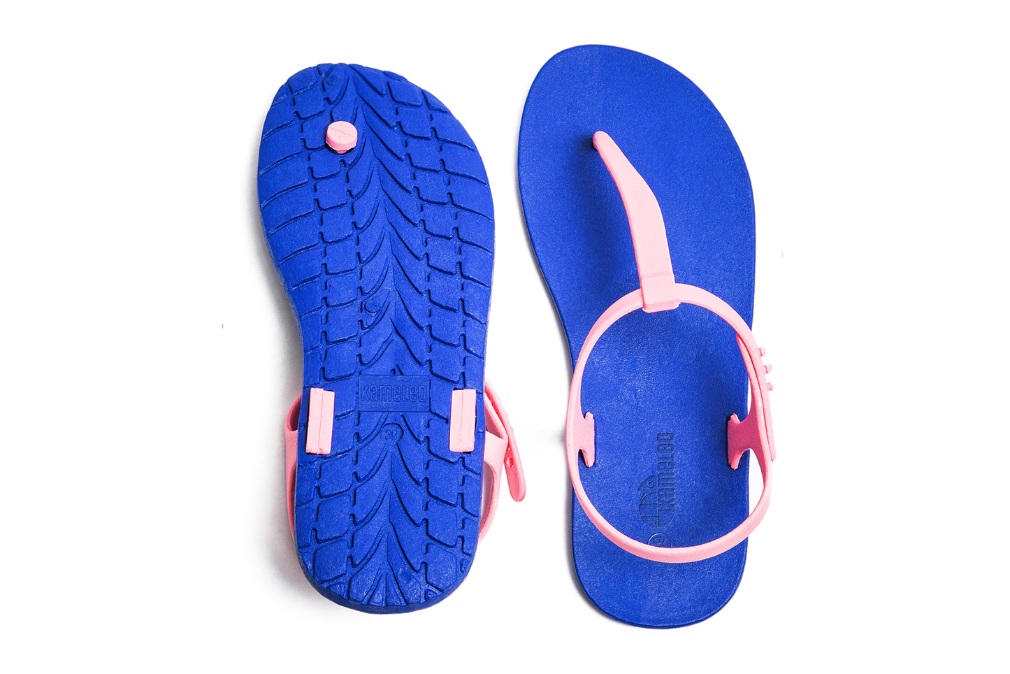 Saily Blue Sole LightPink Strap