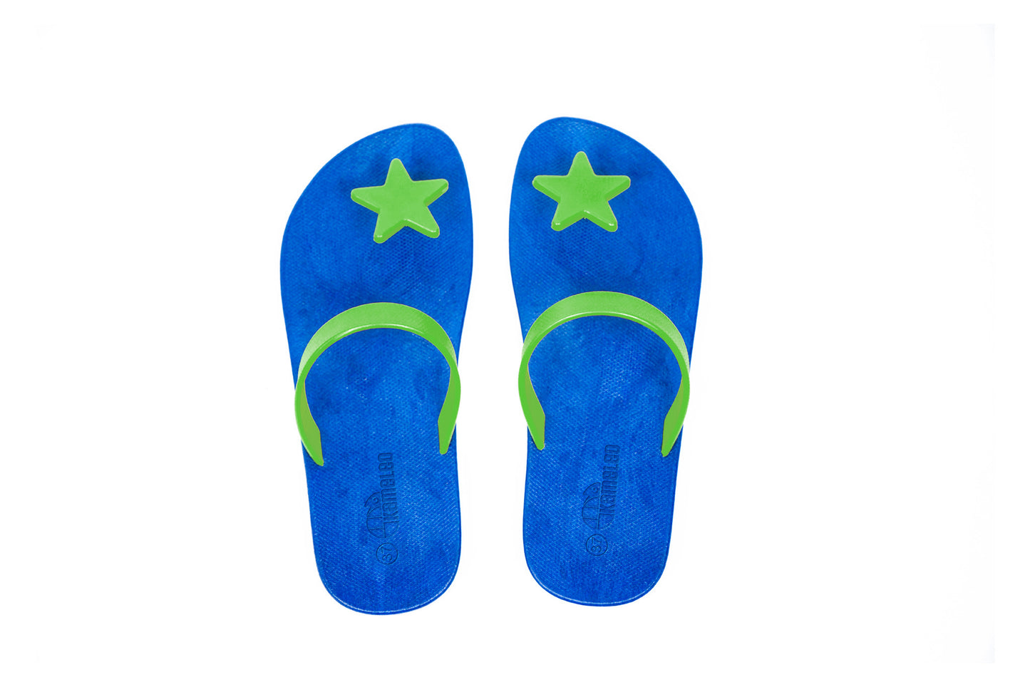 Poppi Star Blue Sole Lime Strap