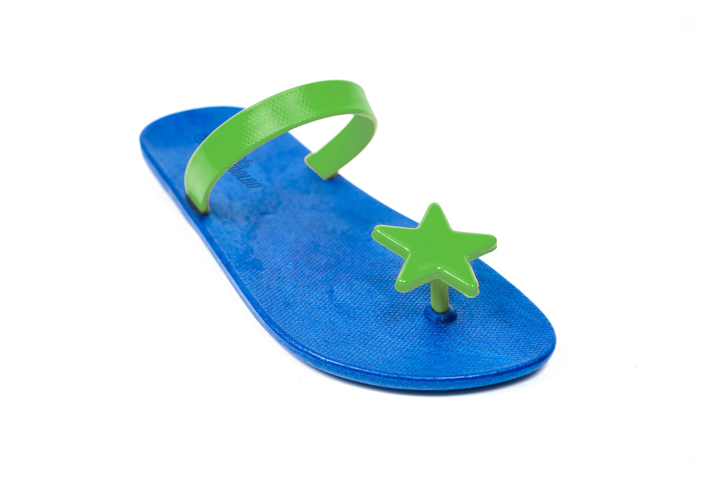 Poppi Star Blue Sole Lime Strap