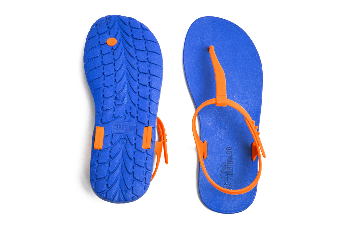 Saily Blue Sole Orange Strap
