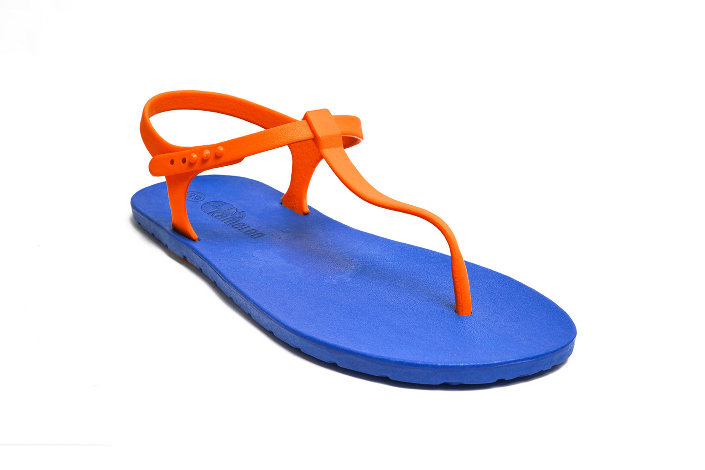 Saily Blue Sole Orange Strap