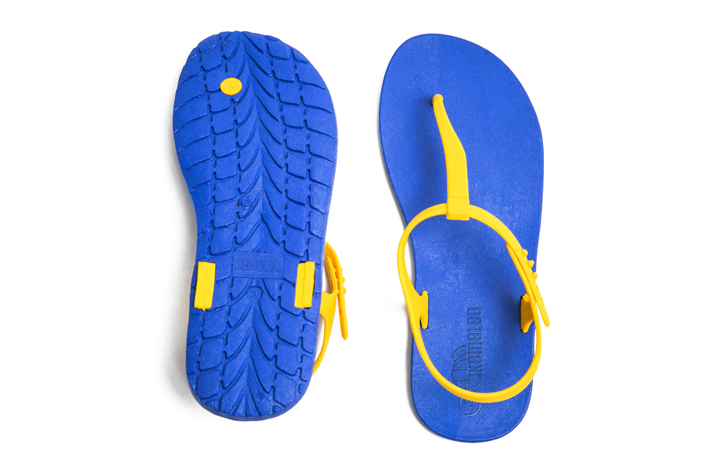 Saily Blue Sole Yellow Strap