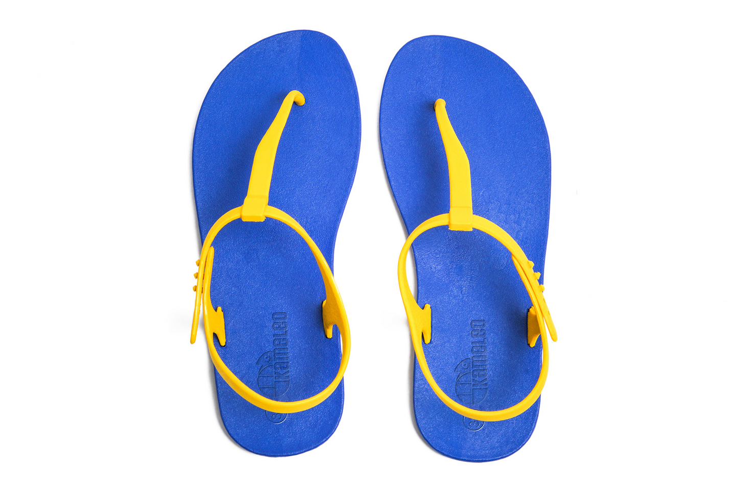 Saily Blue Sole Yellow Strap