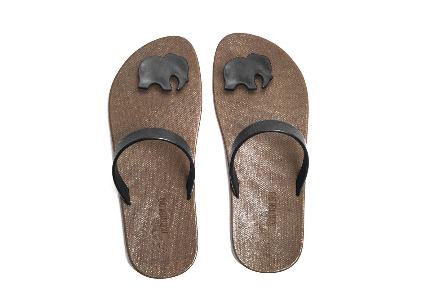 Poppi Ellie Black Sole Black Strap