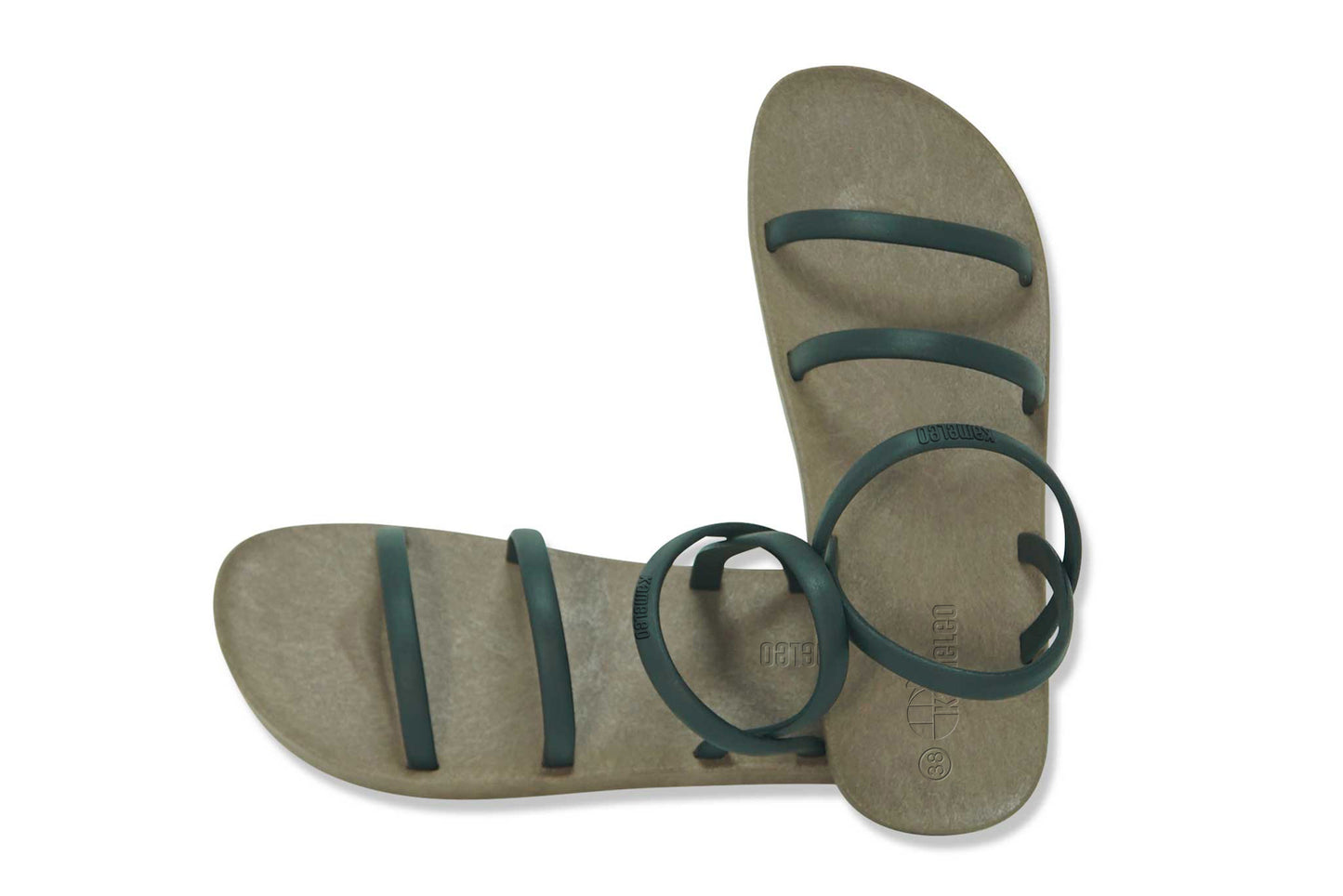 Twin Slim Brown Sole Black Strap