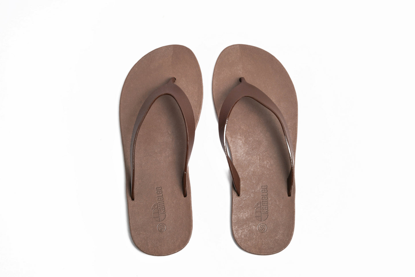 Flippy Brown Sole Brown Strap
