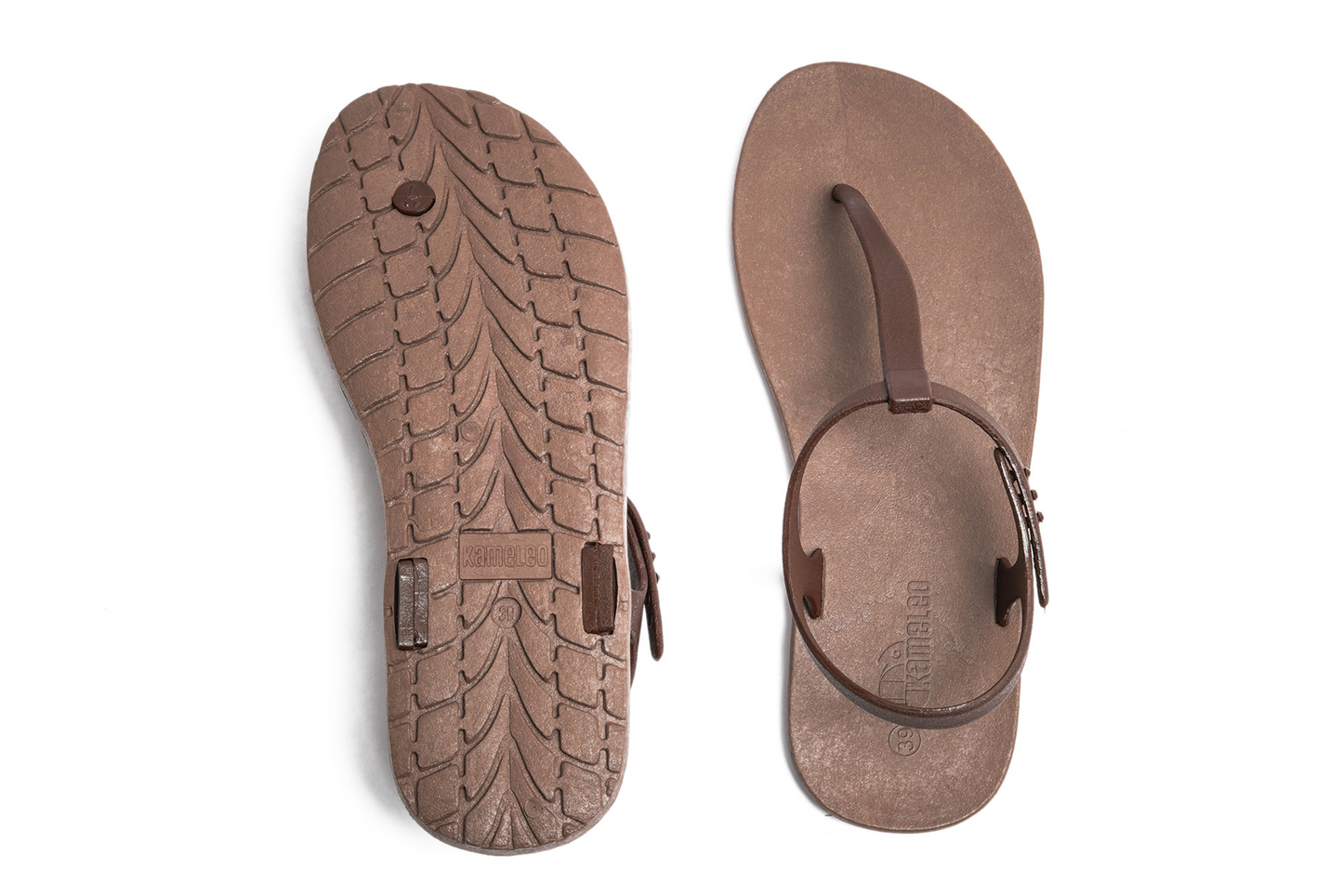 Saily Brown Sole Brown Strap