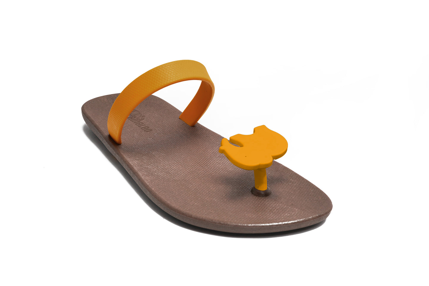 Poppi Ellie Black Sole Caramel Strap