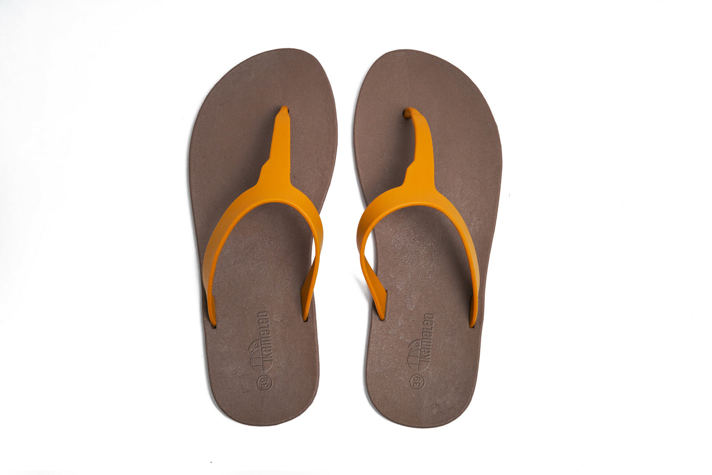 Thongs Brown Sole Caramel Strap