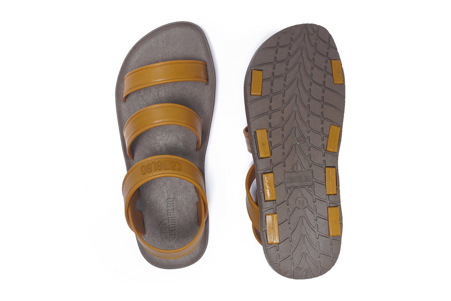 Twin Plus Brown Sole Caramel Strap