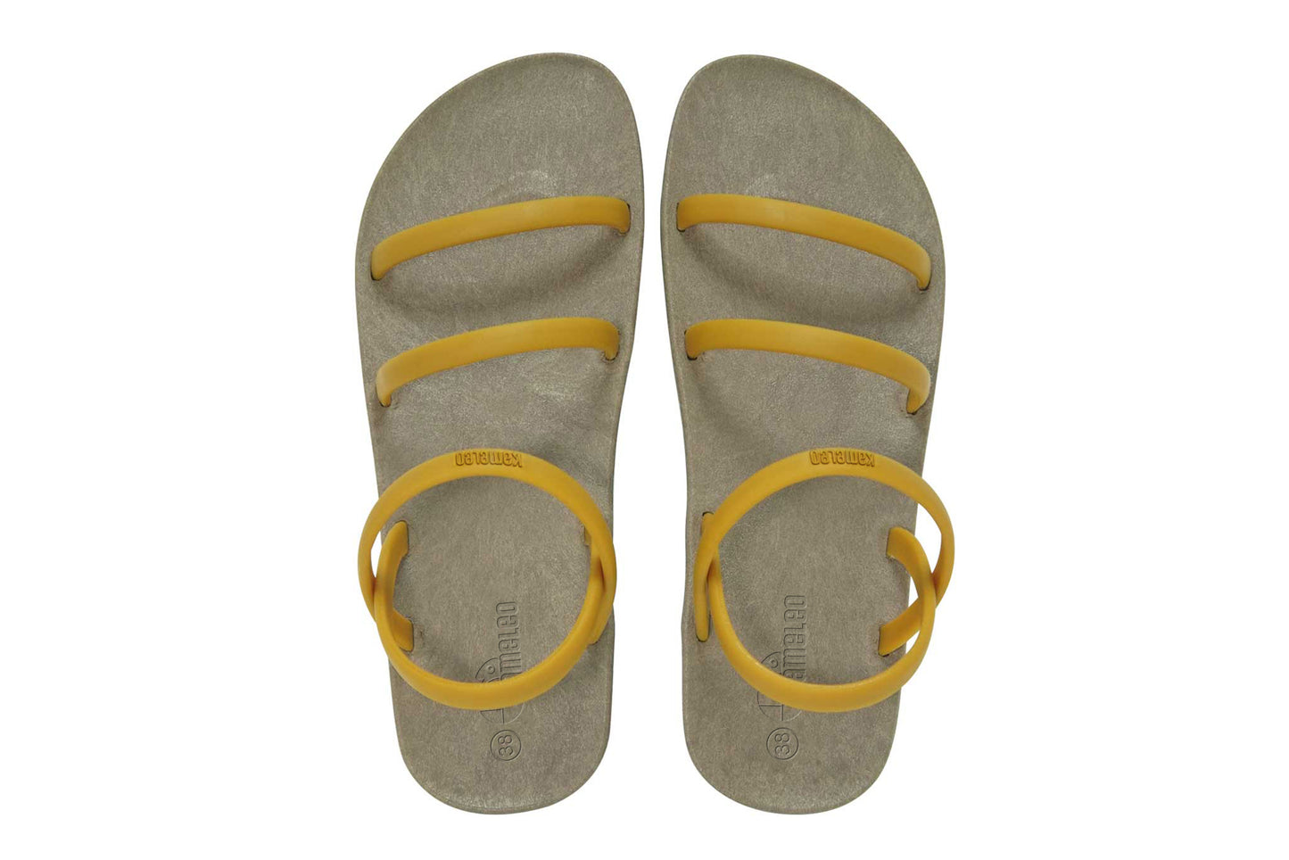 Twin Slim Brown Sole Caramel Strap