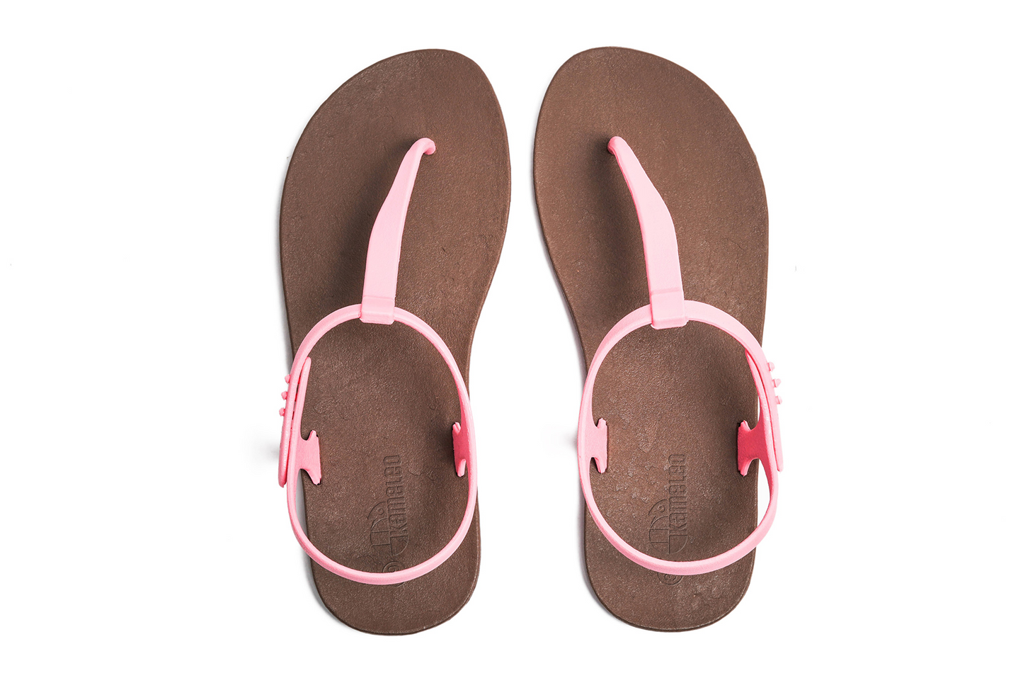 Saily Brown Sole LightPink Strap