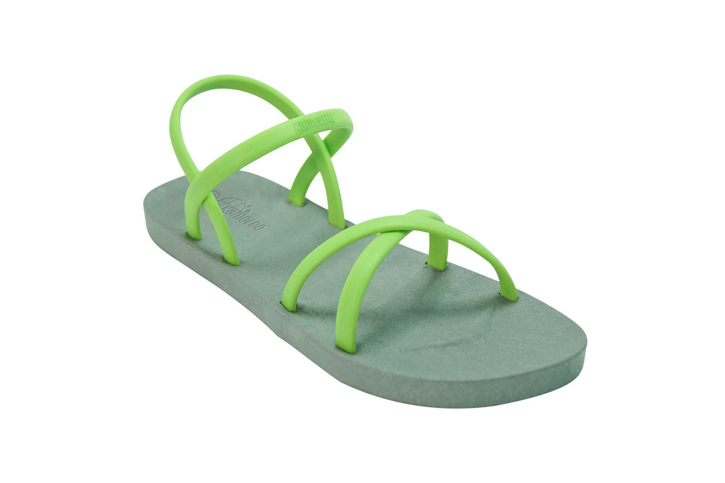 Cross Slim Grey Sole Lime Strap