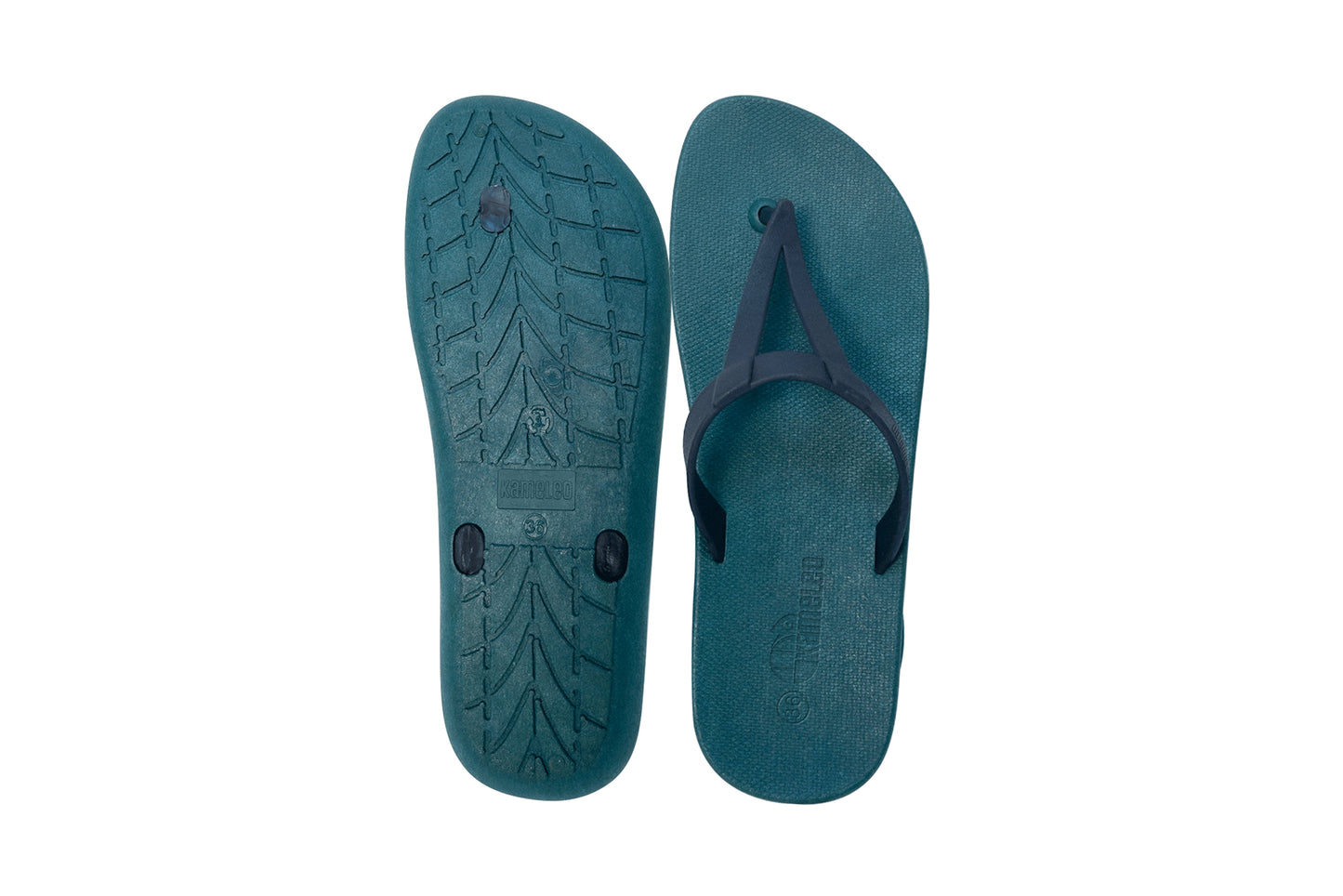 Eiffel Green Sole Black Strap