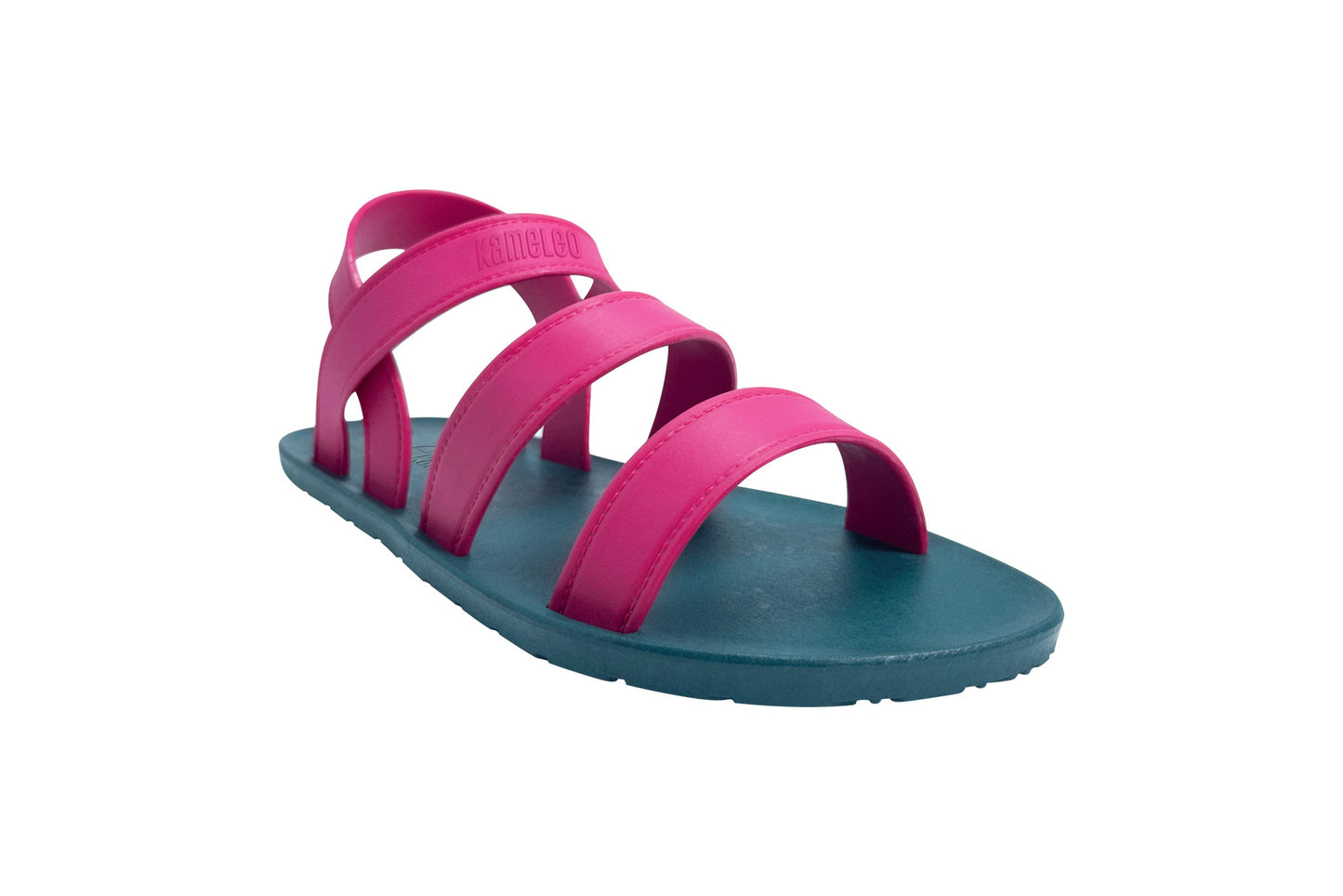 Twin Plus Kids Green Sole Pink Strap