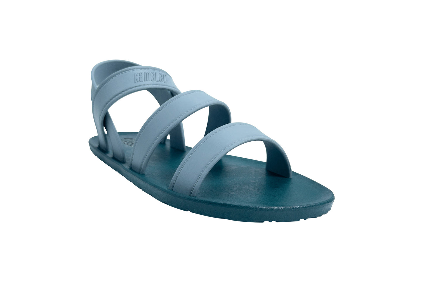 Twin Plus Kids Green Sole Grey Strap