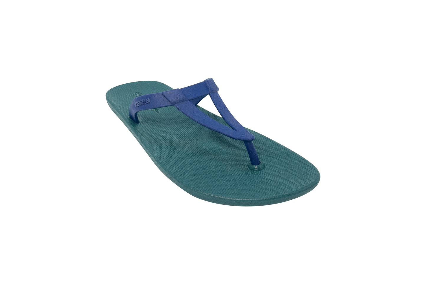 Eiffel Green Sole Blue Strap