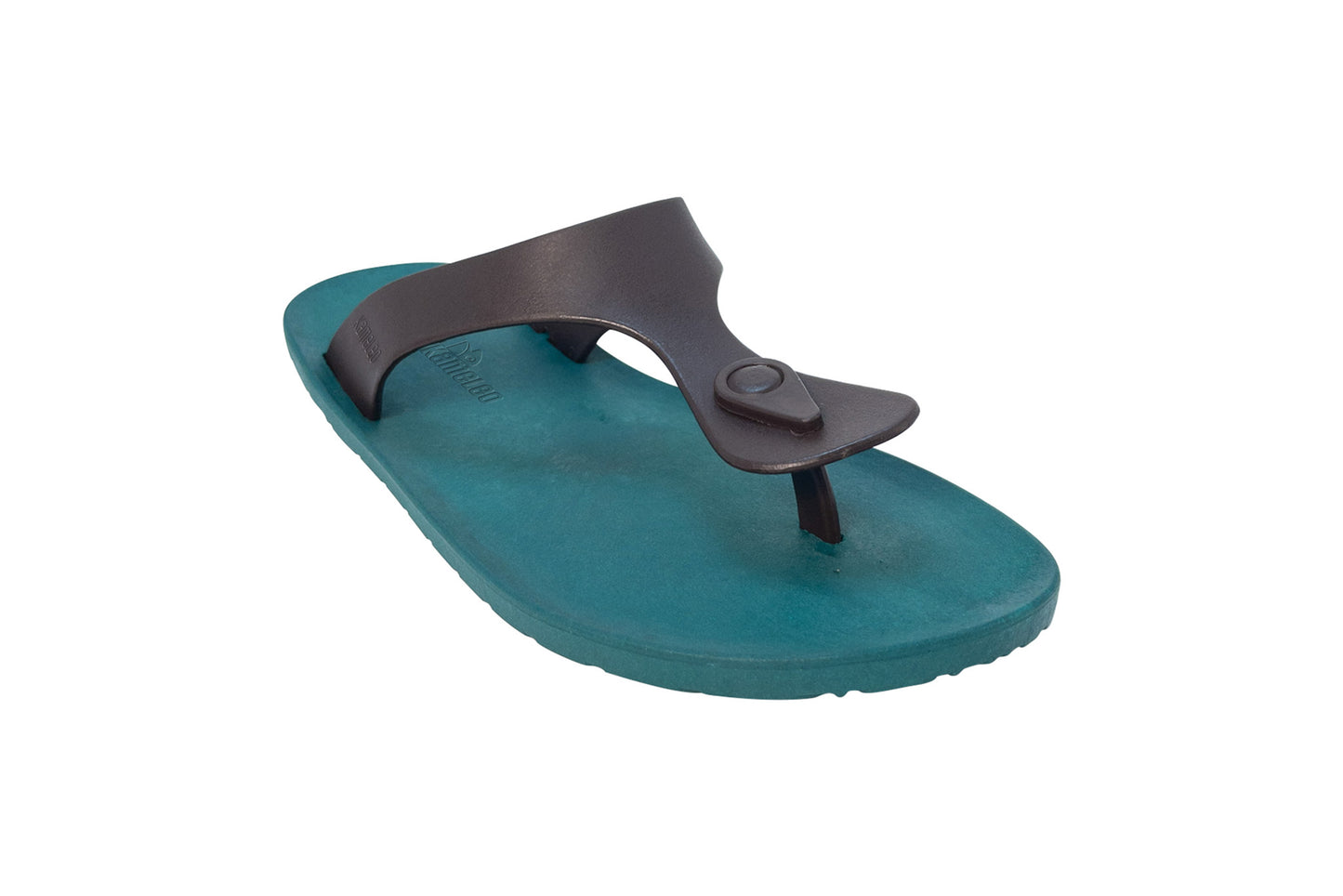 Candy Green Sole Brown Strap
