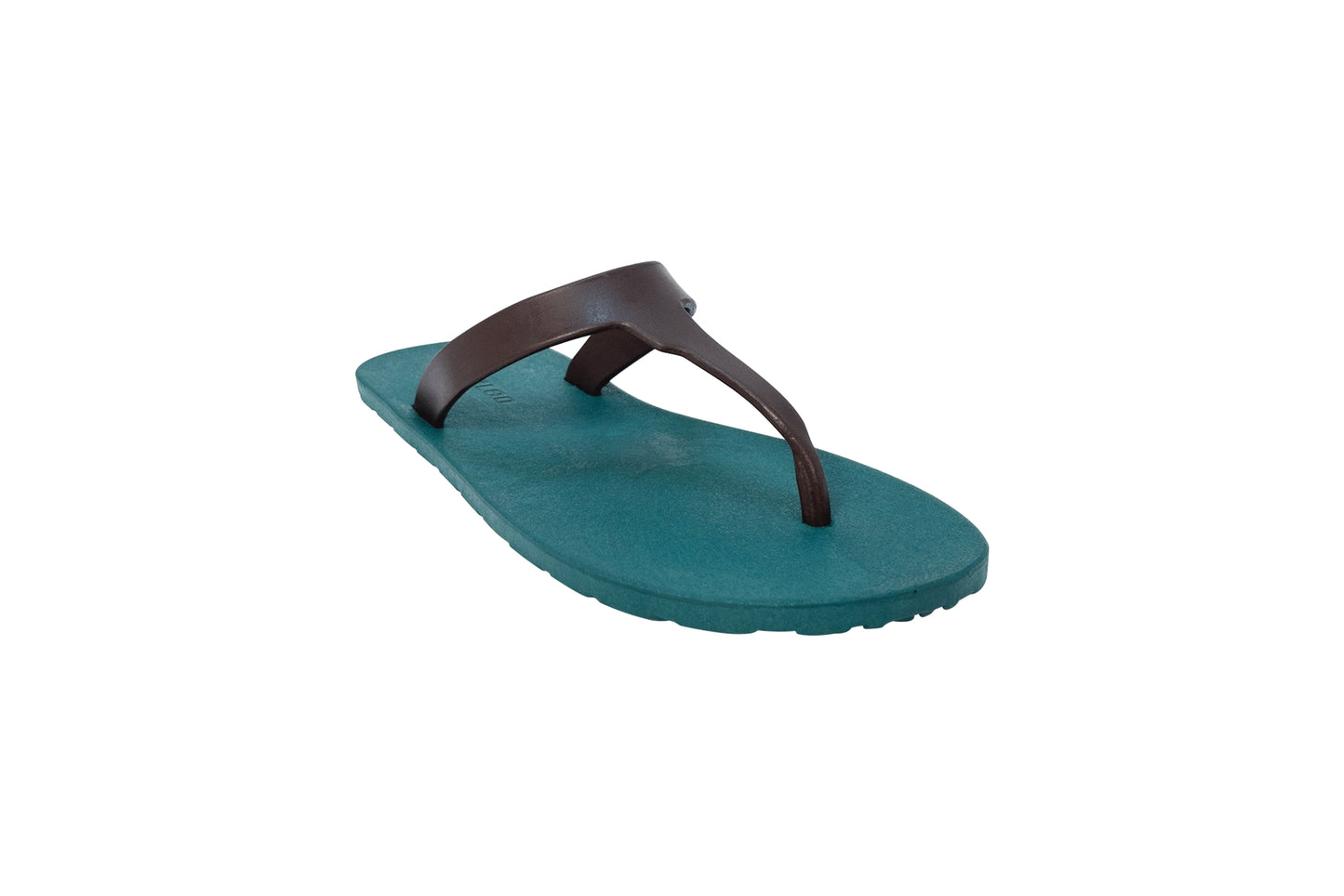 Thongs Green Sole Brown Strap