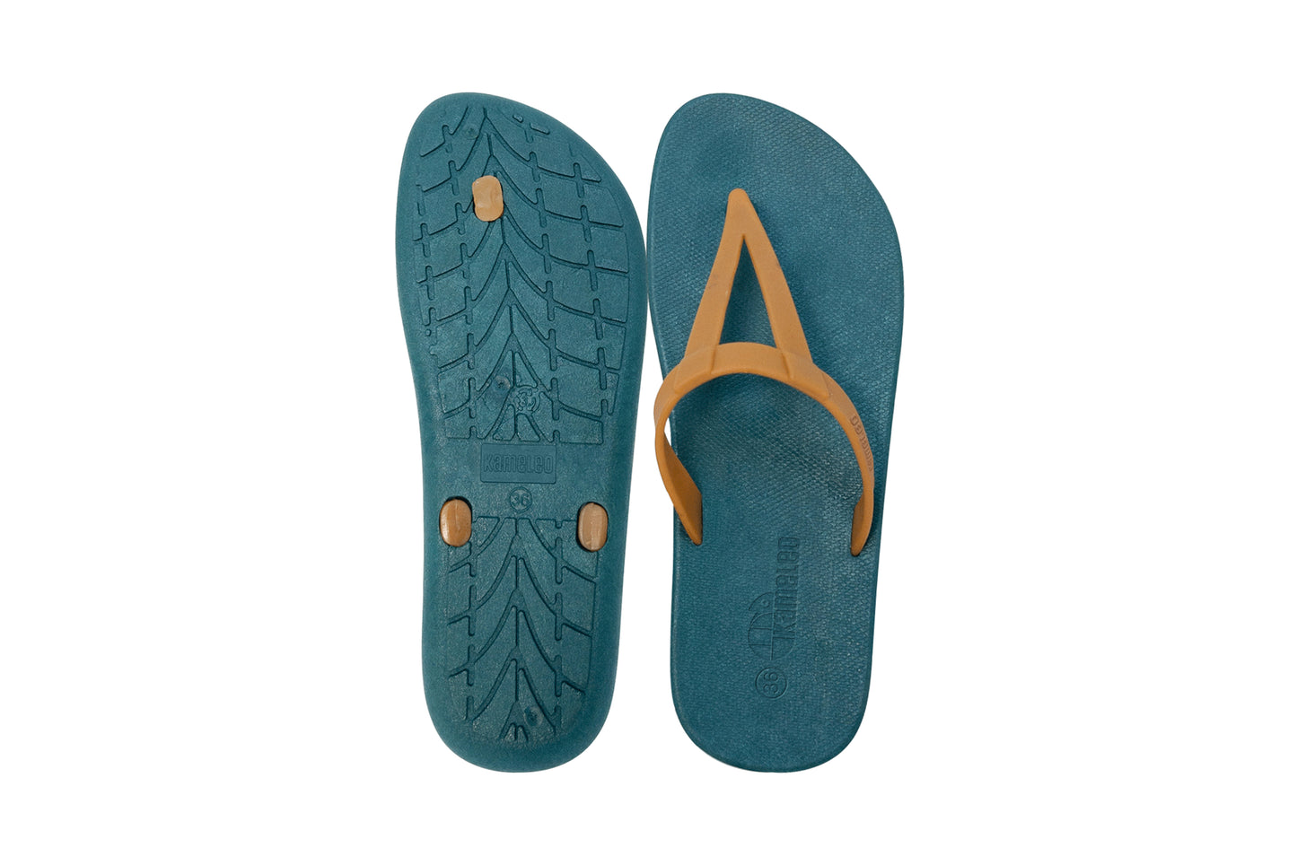 Eiffel Green Sole Caramel Strap
