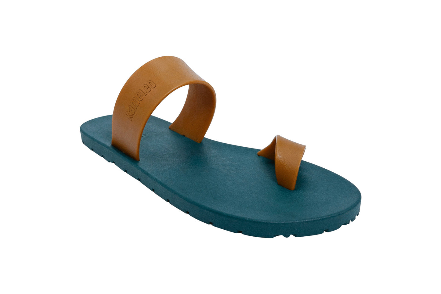 Pop Thumb Green Sole Caramel Strap