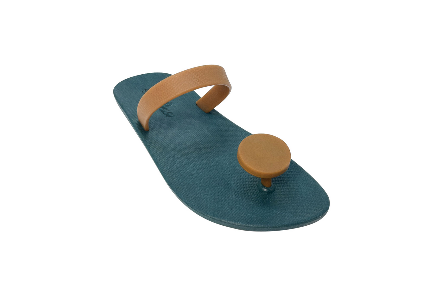 Poppi Dot Green Sole Caramel Strap