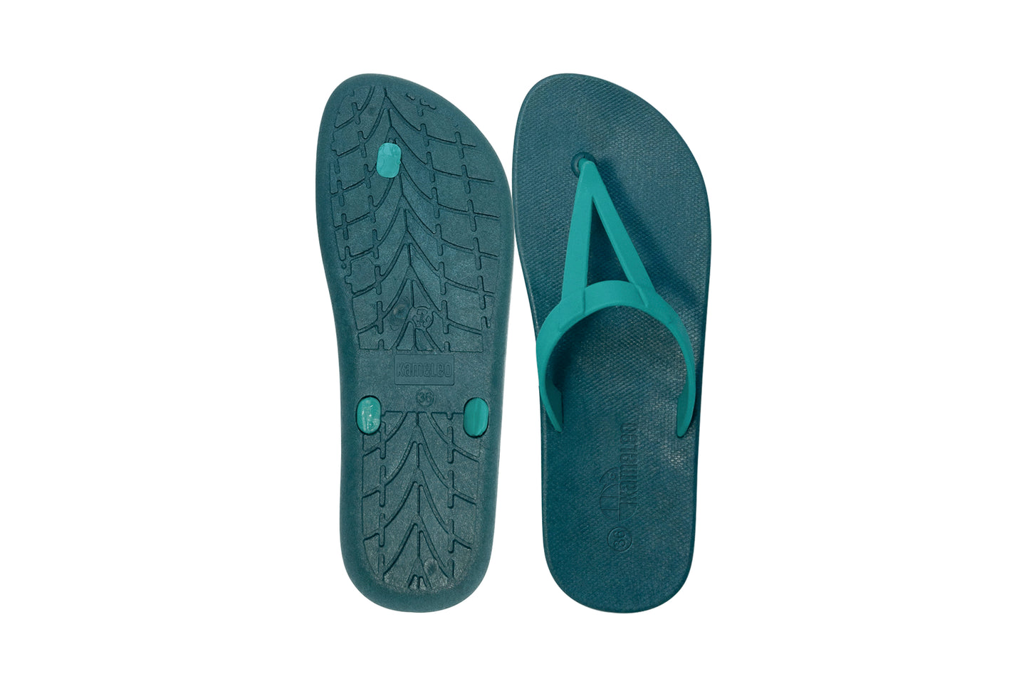 Eiffel Green Sole Green Strap