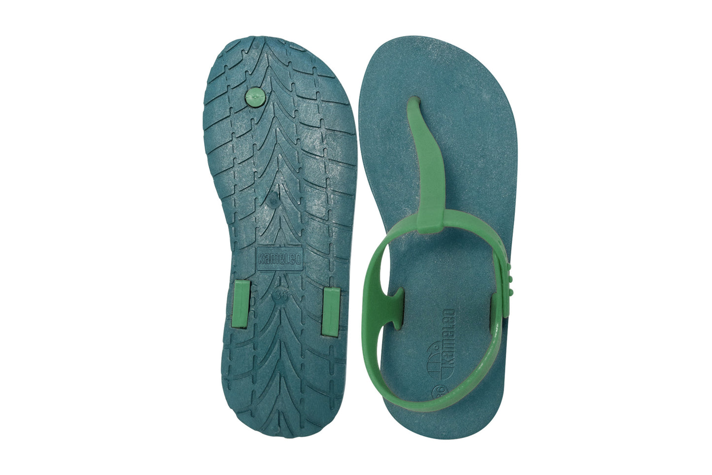 Saily Green Sole Green Strap