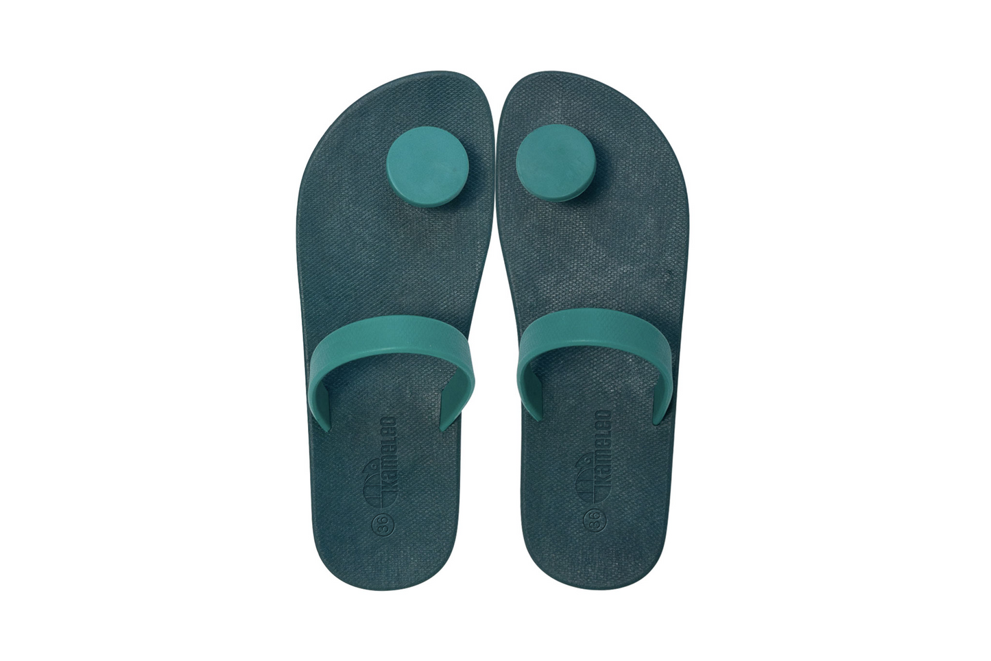 Poppi Dot Green Sole Green Strap